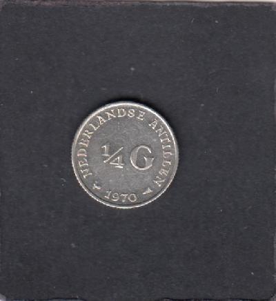 Beschrijving: 1/4 Gulden